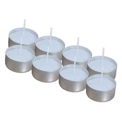 Vela Rechaud C/Vaso 1,5x3,5cm - CAIXA C/500UN