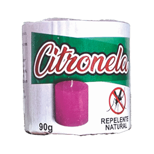 Vela Aromática de Citronela 5x5cm