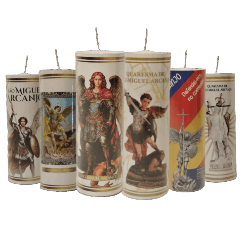 Velas de 7 dias Quaresma de São Miguel - 14,5x5cm