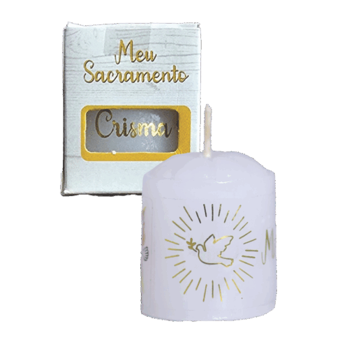 Vela de Sacramento Minha Crisma