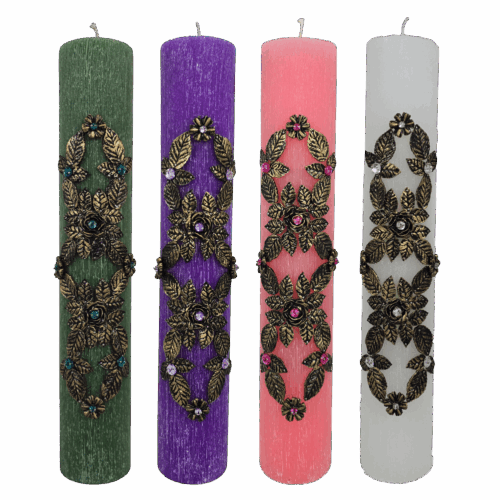 KIT ADVENTO OURO VELHO MOD. FLORAL OURO VELHO