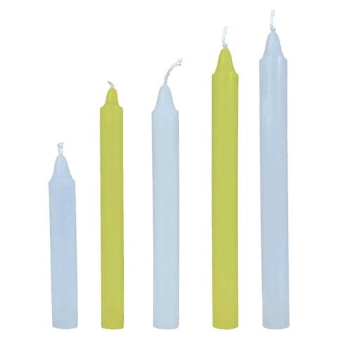 Velas Comum - 1,6 Centimetros de Diametro